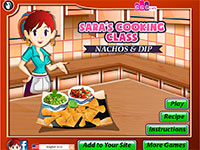 Игра Кухня Сары: Начос и Дип Игра Кухня Сары: Начос и Дип
